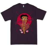 Plum Black Betty Boop Premium Tee - artisFamous