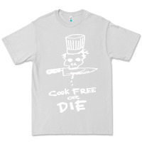 Dove Grey bourdain cook free or die Premium Tee - artisFamous