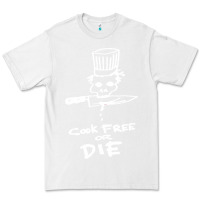 White bourdain cook free or die Premium Tee - artisFamous