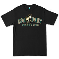 Black cal poly mustangs Premium Tee - artisFamous