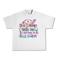 Lunar Rock Don't Mess With Me I Get Paid To Stab People Urban Heavy Tee - CowhideDigitalArt