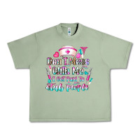 Oil Green Don't Mess With Me I Get Paid To Stab People Urban Heavy Tee - CowhideDigitalArt