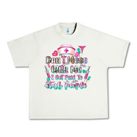 Pistachio Don't Mess With Me I Get Paid To Stab People Urban Heavy Tee - CowhideDigitalArt
