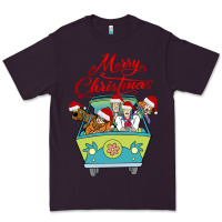 Plum Scooby Doo merry christmas Premium Tee - artisFamous
