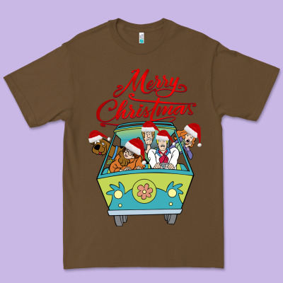 Scooby Doo Merry Christmas Premium Tee Designed By Artisfamous