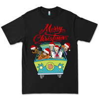 Black Scooby Doo merry christmas Premium Tee - artisFamous
