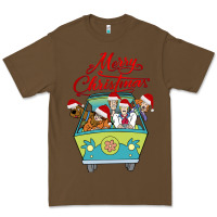 Cacao Scooby Doo merry christmas Premium Tee - artisFamous