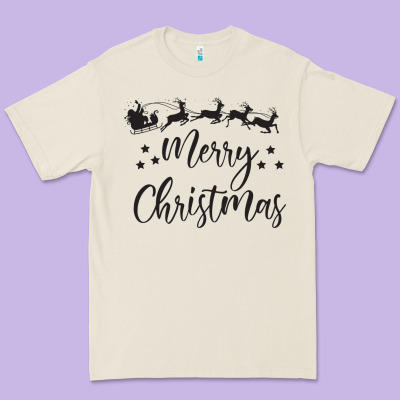 Merry Christmas Premium Tee Designed By Artisfamous