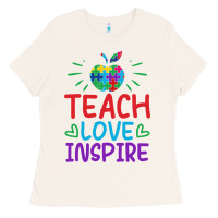 Bone teach love inspire Ladies Tee - CowhideDigitalArt