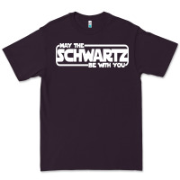 Plum may the schwartz be with you Premium Tee - artisFamous
