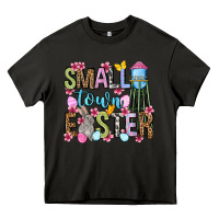 Asphalt Easter Day Small town Easter Heavy Core Tee - OliviaCreatesArt