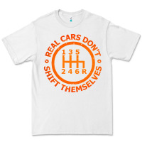 White real cars dont shift themselves Premium Tee - artisFamous