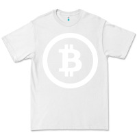 White bitcoin Premium Tee - artisFamous