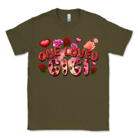 Army Green One loved Gigi Valentine's Day Classic Tee - FaDigitalArtStudio