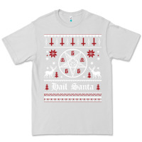 Dove Grey hail santa ugly christmas sweater   sweatshirt Premium Tee - artisFamous