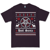 Plum hail santa ugly christmas sweater   sweatshirt Premium Tee - artisFamous