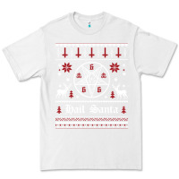 White hail santa ugly christmas sweater   sweatshirt Premium Tee - artisFamous