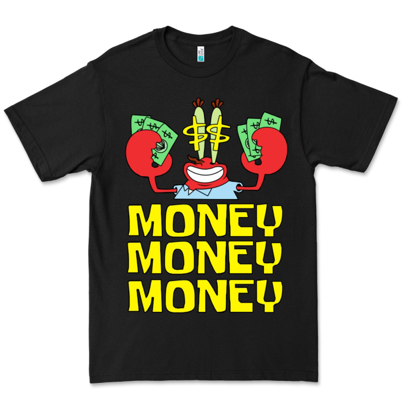 Mr Krabs Love Money Premium Tee by artisFamous | Teevron