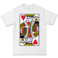 White king of hearts Premium Tee - artisFamous