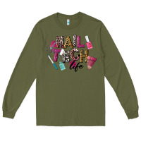 Army Green Nail Tech Life Long Sleeve Tee - LillyAllenDesigns