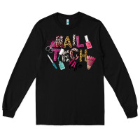 Black Nail Tech Life Long Sleeve Tee - LillyAllenDesigns