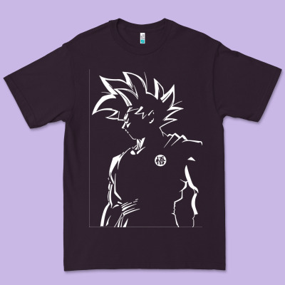 Goku Premium Tee Designed By Artisfamous