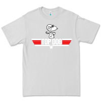 Dove Grey top dog Premium Tee - artisFamous