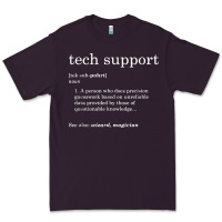Plum funny tech support definition Premium Tee - artisFamous