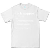 White funny tech support definition Premium Tee - artisFamous