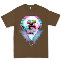 Cacao bichons frise dog vintage Premium Tee - artisFamous