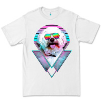 White bichons frise dog vintage Premium Tee - artisFamous
