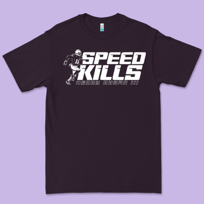 Henry Ruggs Speed Kills Premium Tee Designed By Artisfamous