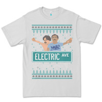 Dove Grey pardon my take electric avenue ugly christmas sweater Premium Tee - artisFamous