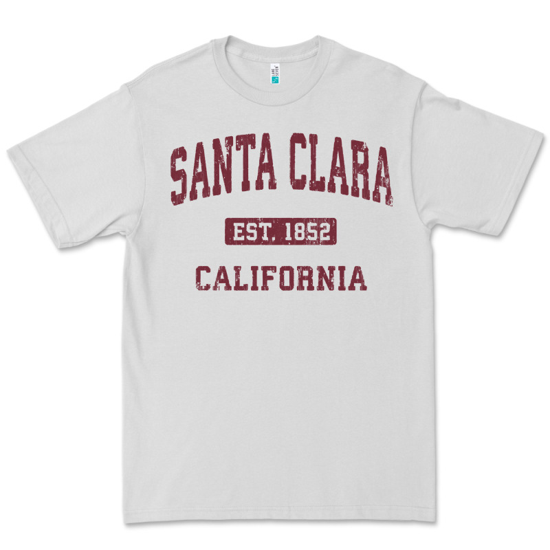 Santa Clara Cali Ca Vintage Athletic Sports Design Premium Tee by artisFamous | Teevron