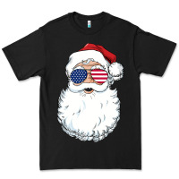 Black santa claus  u.s.a sunglasses christmas in july santa Premium Tee - artisFamous