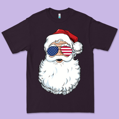 Santa Claus  U.s.a Sunglasses Christmas In July Santa Premium Tee Designed By Artisfamous