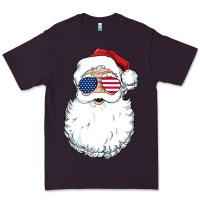 Plum santa claus  u.s.a sunglasses christmas in july santa Premium Tee - artisFamous