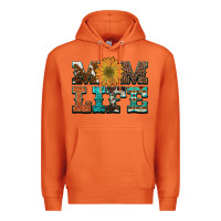 Carrot western cowhide leopard turquoise  leather aztec sunflower mom Premium Hoodie - Artiststas