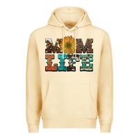 Pina Colada western cowhide leopard turquoise  leather aztec sunflower mom Premium Hoodie - Artiststas