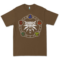 Cacao camiseta witcher Premium Tee - artisFamous