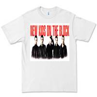 White NEWS KIDS ON THE BLOCK Premium Tee - artisFamous