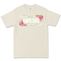 Bone santa c.r.u.z cali  floral hibiscus flower Premium Tee - artisFamous