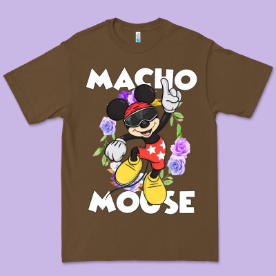 Macho Mouse Premium Tee Designed By Artisfamous