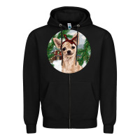 Chihuahua And Farm Zipper Hoodie | Teevron