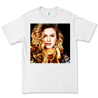 White kelly clarkson Premium Tee - artisFamous