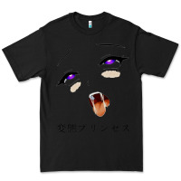 Black ahegao face girl Premium Tee - artisFamous