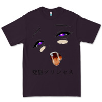Plum ahegao face girl Premium Tee - artisFamous