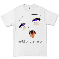 White ahegao face girl Premium Tee - artisFamous