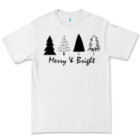 White merry and bright Premium Tee - artisFamous
