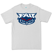 Dove Grey florida atlantic owls Premium Tee - artisFamous